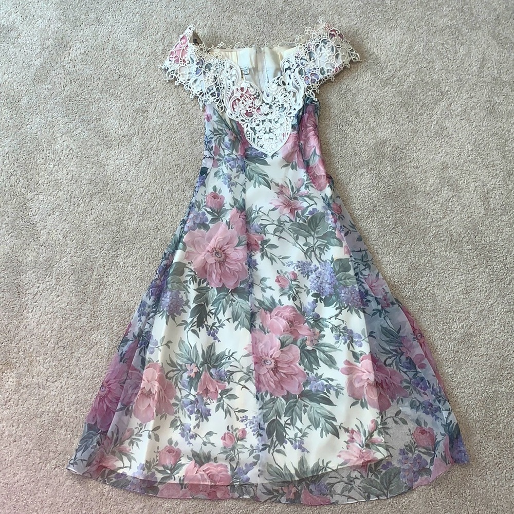 Rare 1980’s Jessica McClintock Bridal Dress